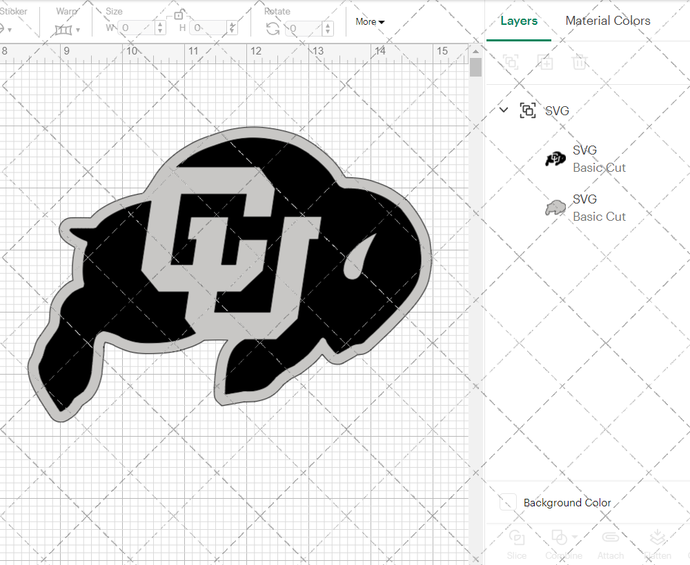 Colorado Buffaloes Helmet Logo 2014, Svg, Dxf, Eps, Png - SvgShopArt