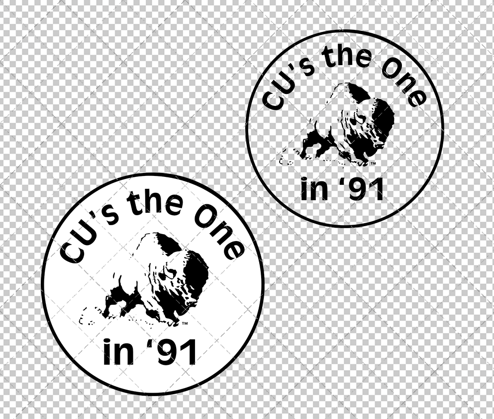 Colorado Buffaloes Misc 1991, Svg, Dxf, Eps, Png - SvgShopArt