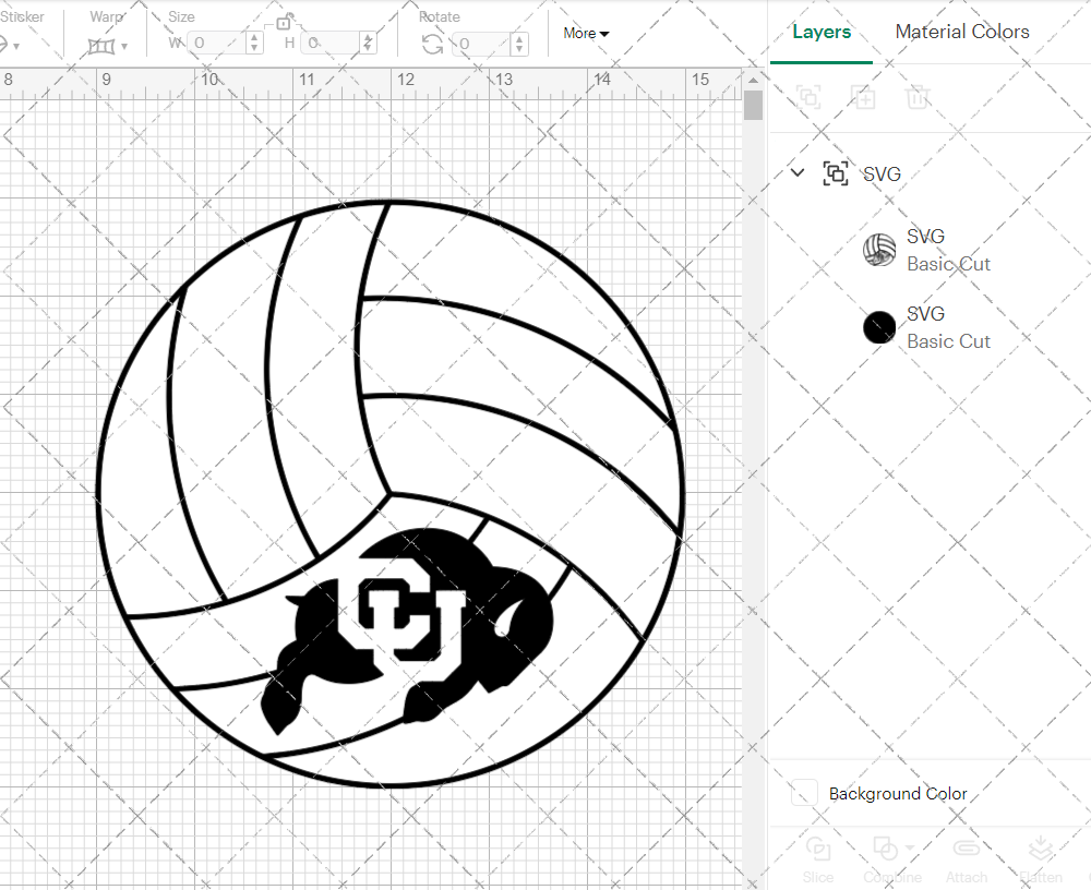 Colorado Buffaloes Secondary 1981 003, Svg, Dxf, Eps, Png - SvgShopArt