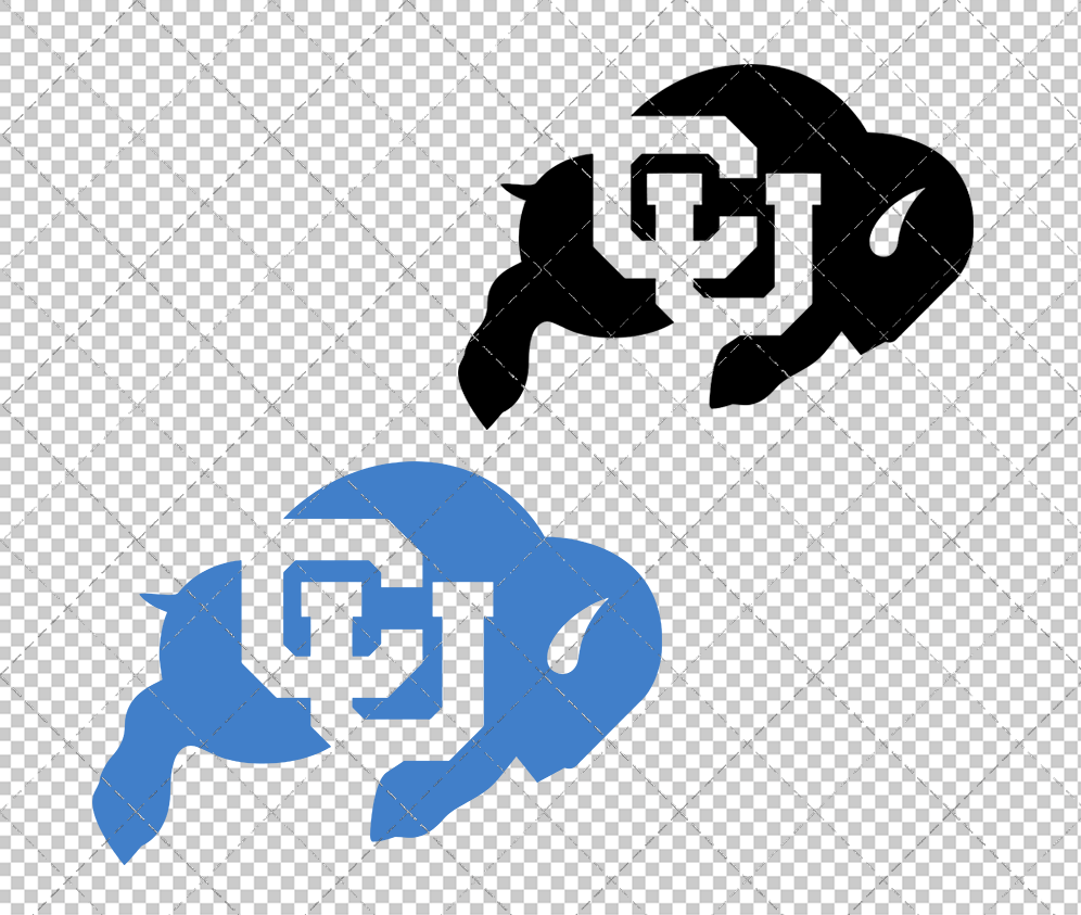 Colorado Buffaloes Secondary 1981, Svg, Dxf, Eps, Png - SvgShopArt