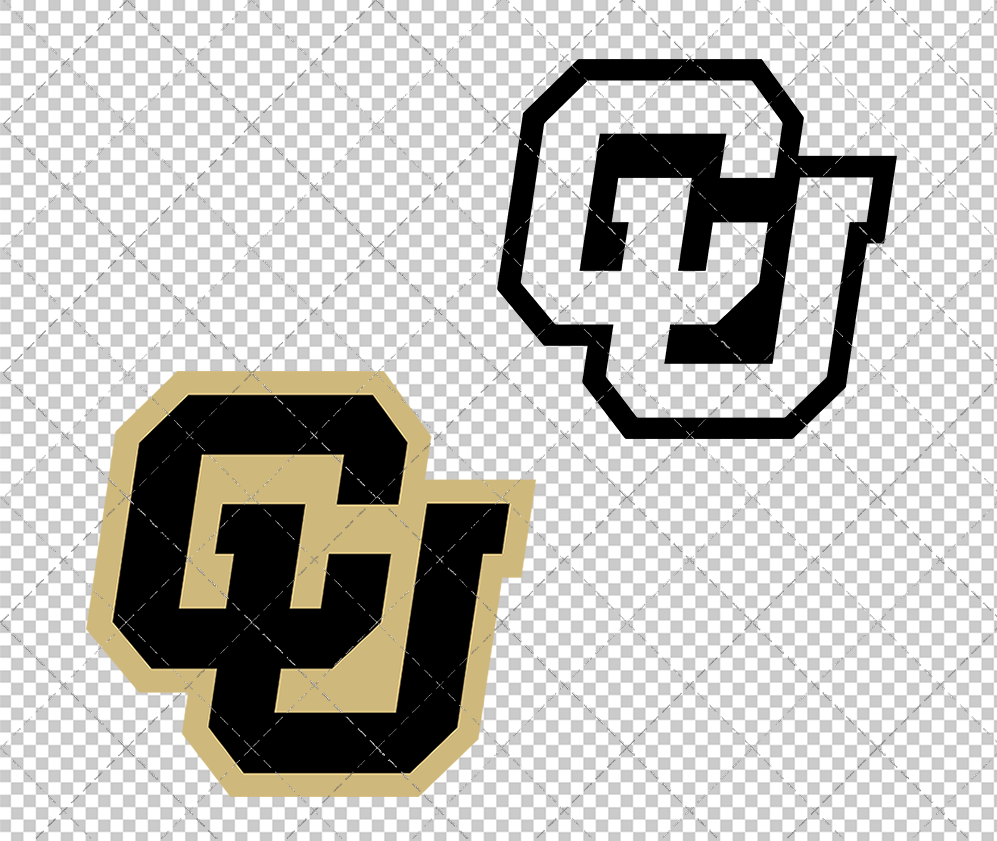 Colorado Buffaloes Secondary 2005 002, Svg, Dxf, Eps, Png - SvgShopArt
