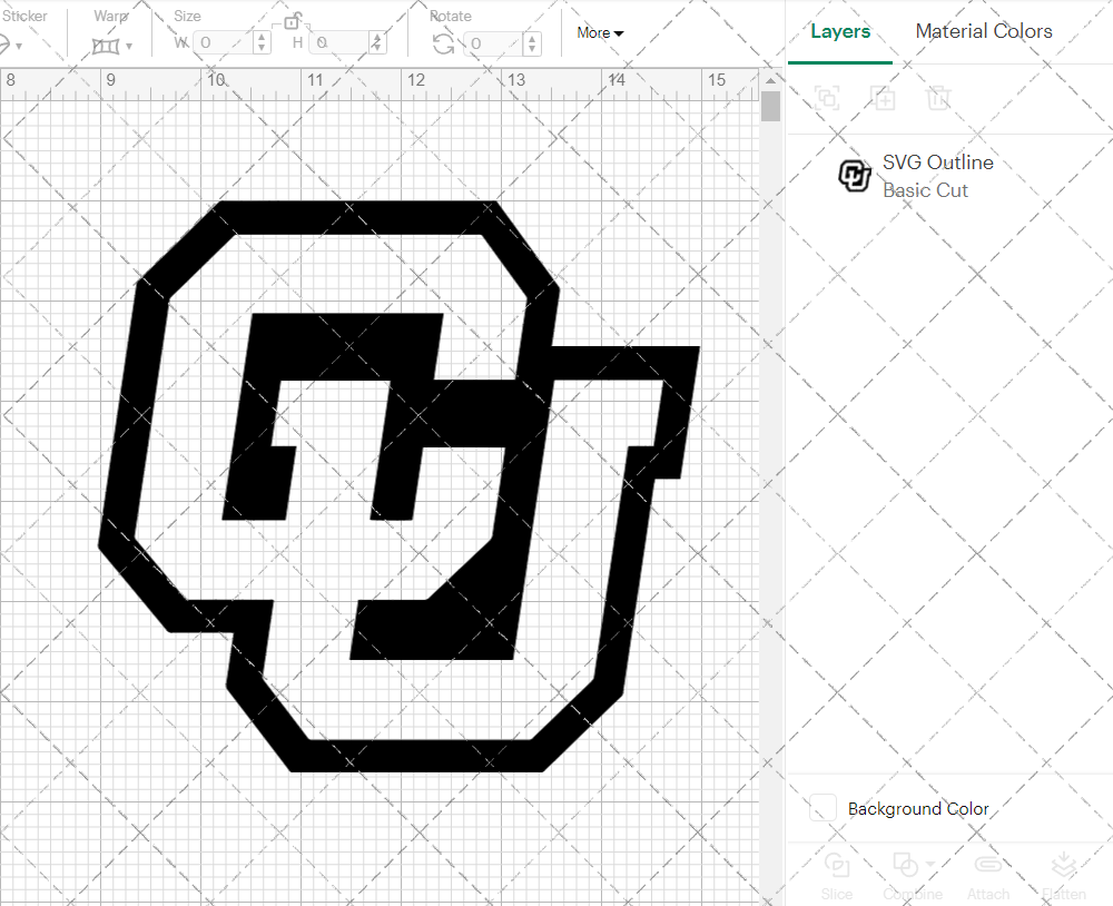 Colorado Buffaloes Secondary 2005 002, Svg, Dxf, Eps, Png - SvgShopArt