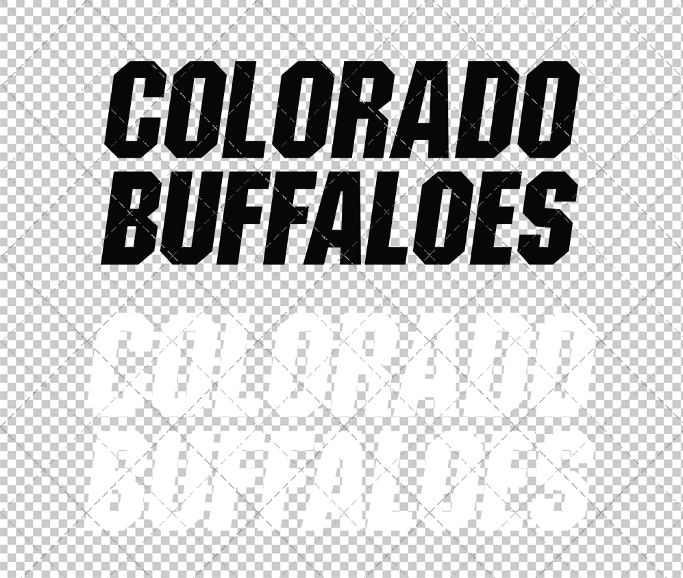 Colorado Buffaloes Wordmark 2005, Svg, Dxf, Eps, Png - SvgShopArt