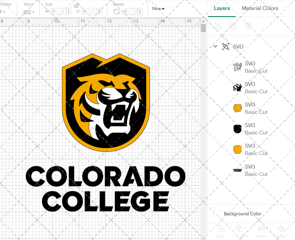 Colorado College Tigers 2020, Svg, Dxf, Eps, Png - SvgShopArt