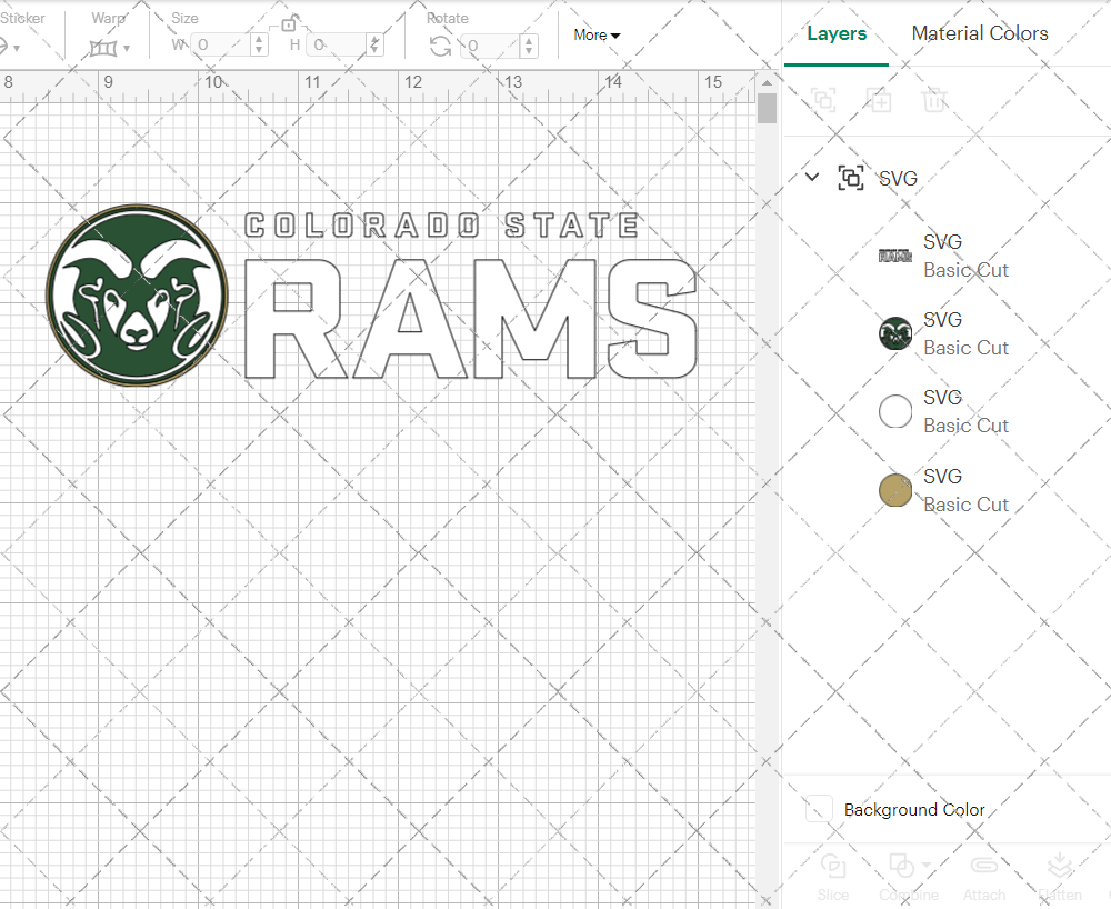 Colorado State Rams Secondary 2015 002, Svg, Dxf, Eps, Png - SvgShopArt