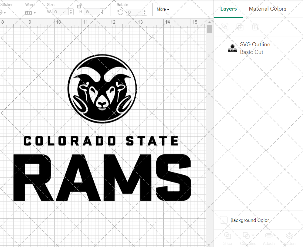 Colorado State Rams Secondary 2015 004, Svg, Dxf, Eps, Png - SvgShopArt