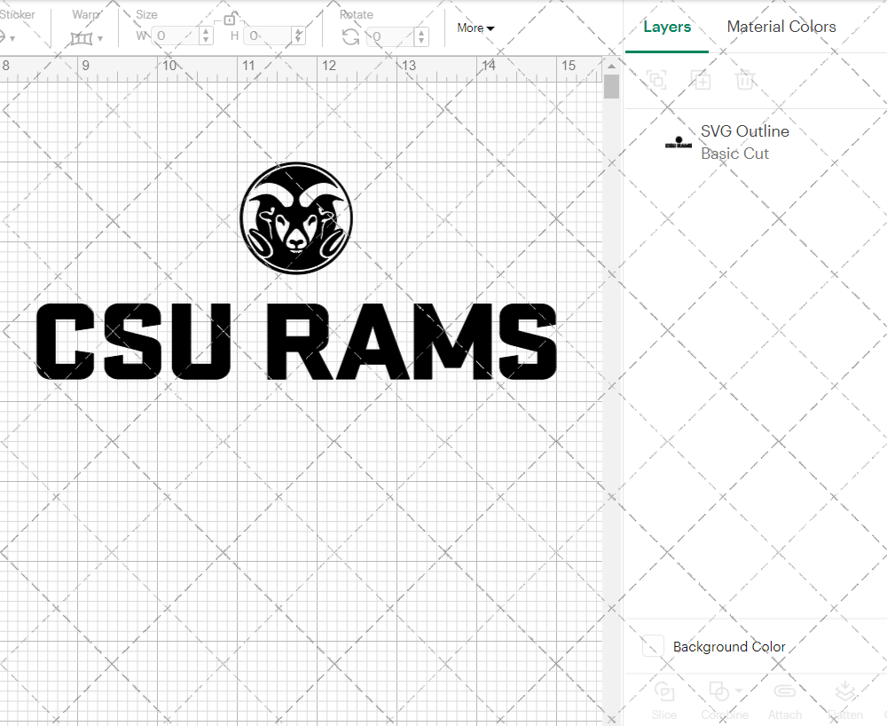 Colorado State Rams Secondary 2015 006, Svg, Dxf, Eps, Png - SvgShopArt
