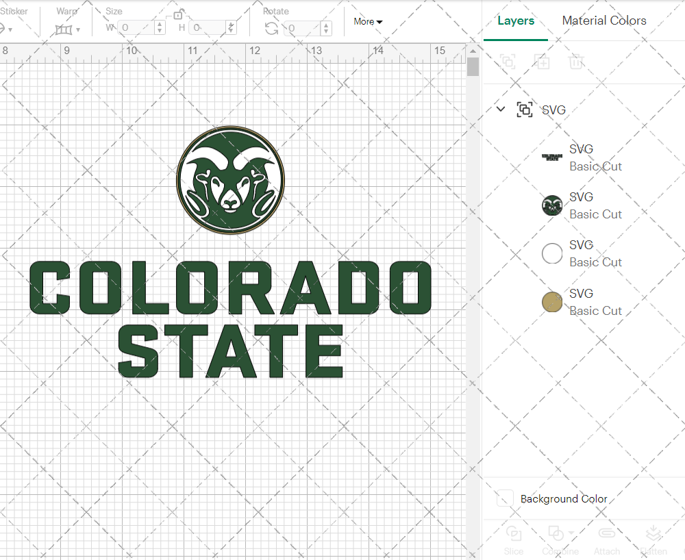 Colorado State Rams Secondary 2015 007, Svg, Dxf, Eps, Png - SvgShopArt