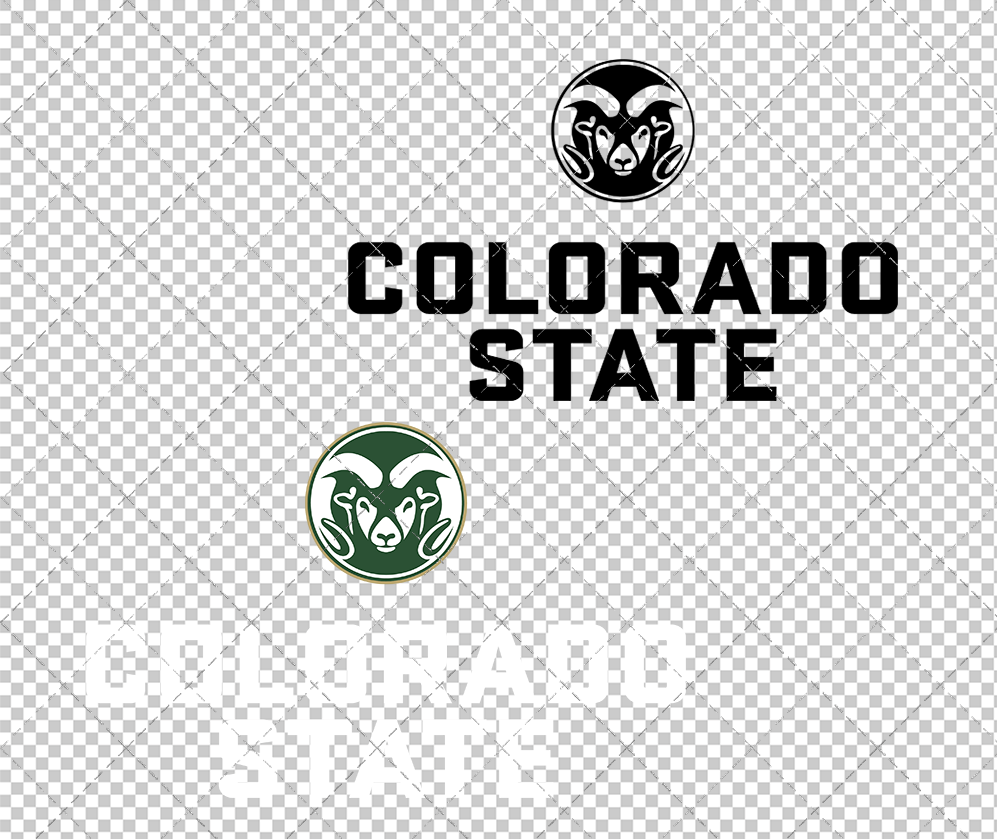 Colorado State Rams Secondary 2015 008, Svg, Dxf, Eps, Png - SvgShopArt