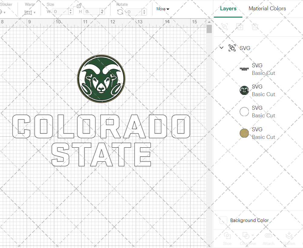 Colorado State Rams Secondary 2015 008, Svg, Dxf, Eps, Png - SvgShopArt