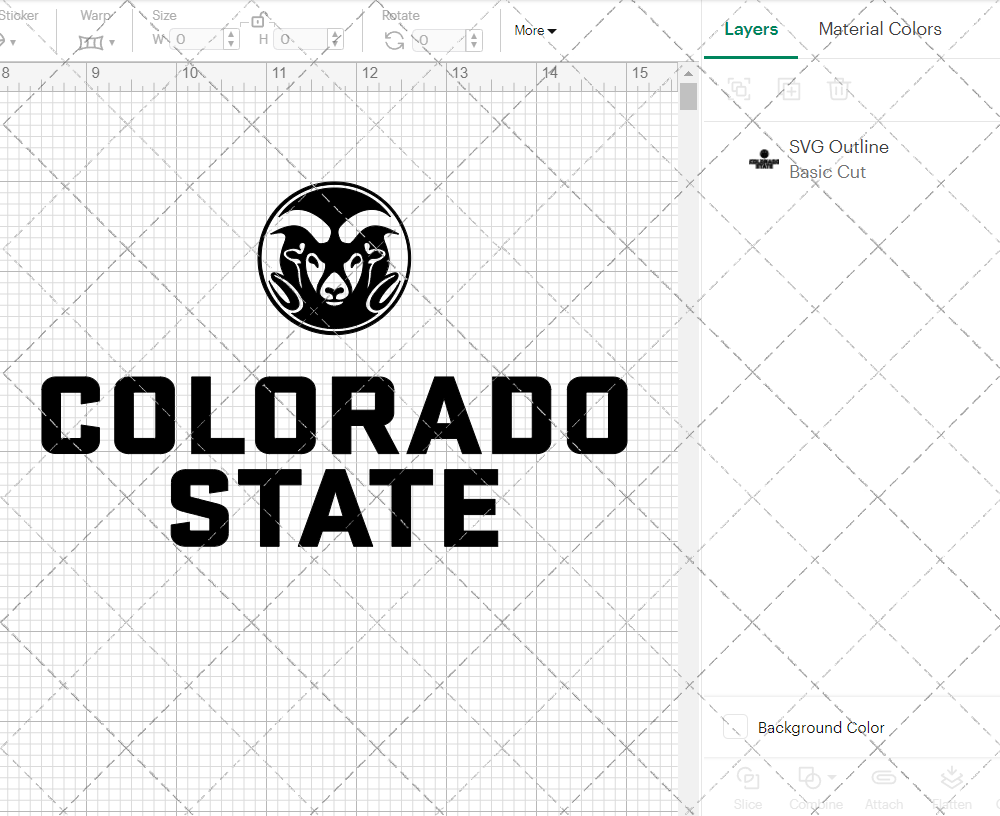 Colorado State Rams Secondary 2015 008, Svg, Dxf, Eps, Png - SvgShopArt