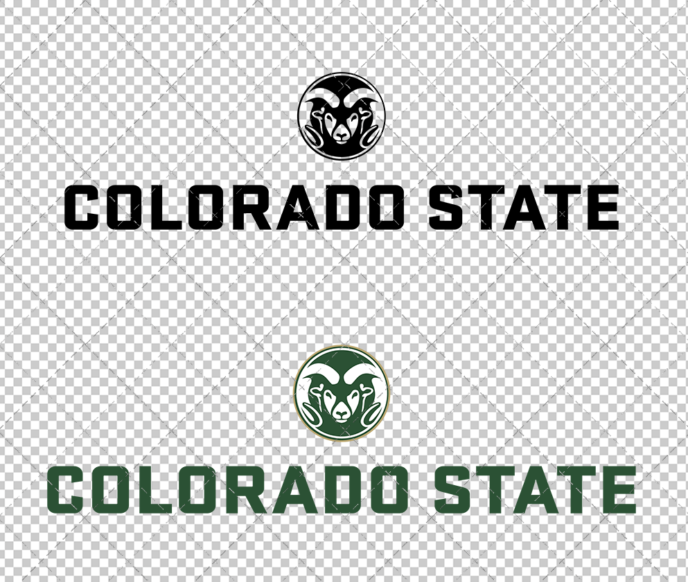 Colorado State Rams Secondary 2015 009, Svg, Dxf, Eps, Png - SvgShopArt