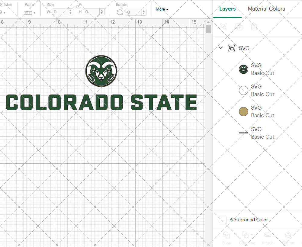 Colorado State Rams Secondary 2015 009, Svg, Dxf, Eps, Png - SvgShopArt