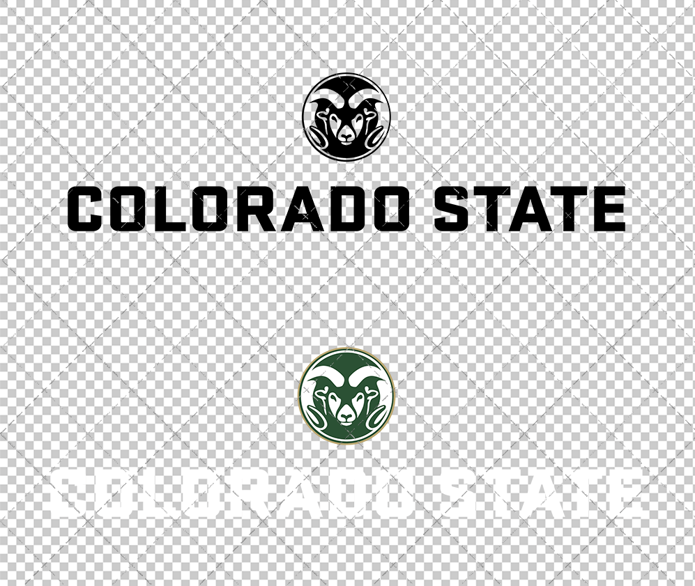 Colorado State Rams Secondary 2015 010, Svg, Dxf, Eps, Png - SvgShopArt