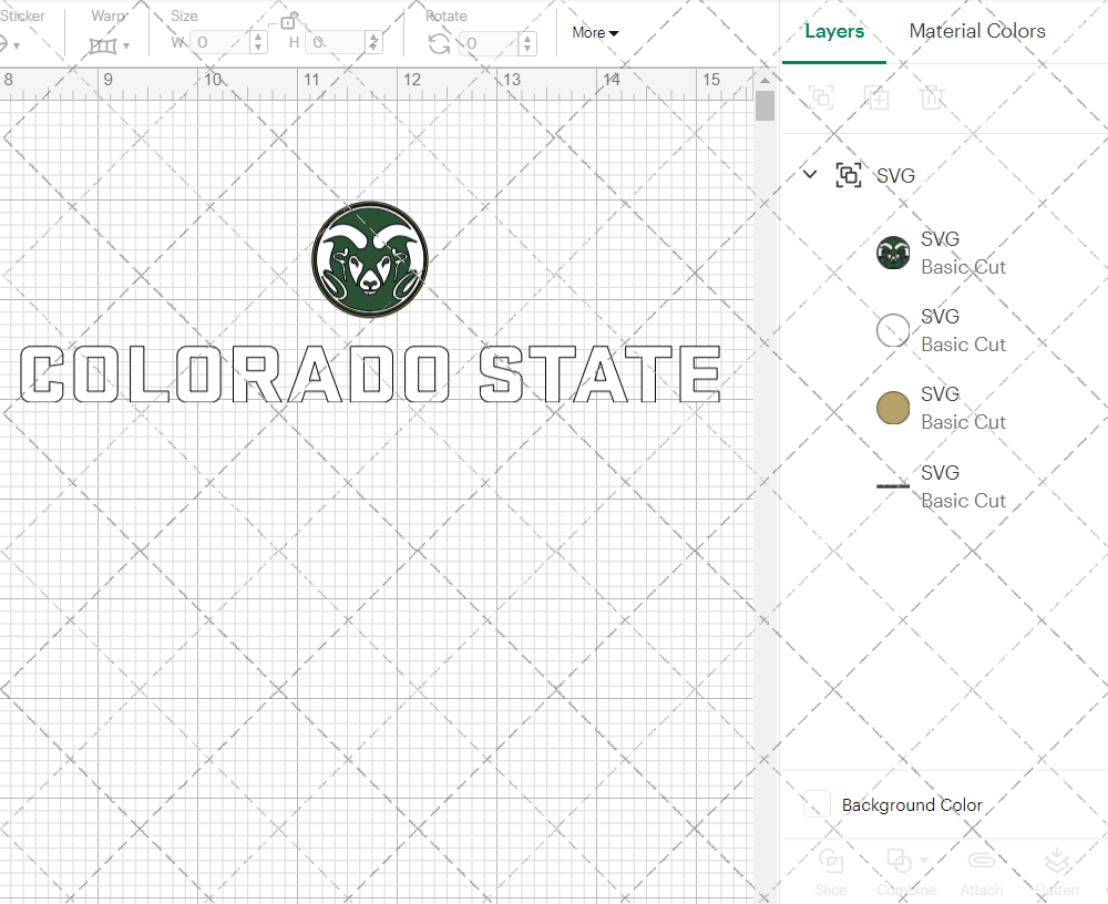 Colorado State Rams Secondary 2015 010, Svg, Dxf, Eps, Png - SvgShopArt