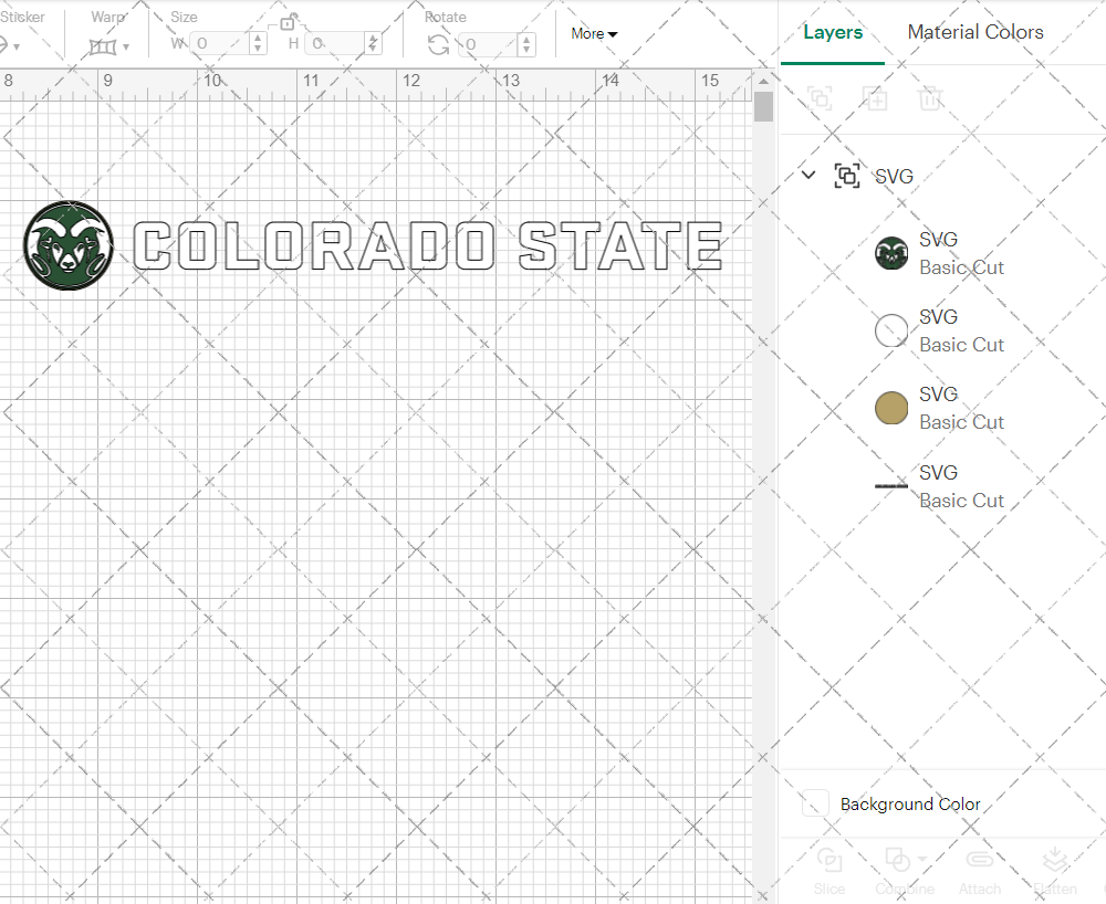 Colorado State Rams Secondary 2015 012, Svg, Dxf, Eps, Png - SvgShopArt
