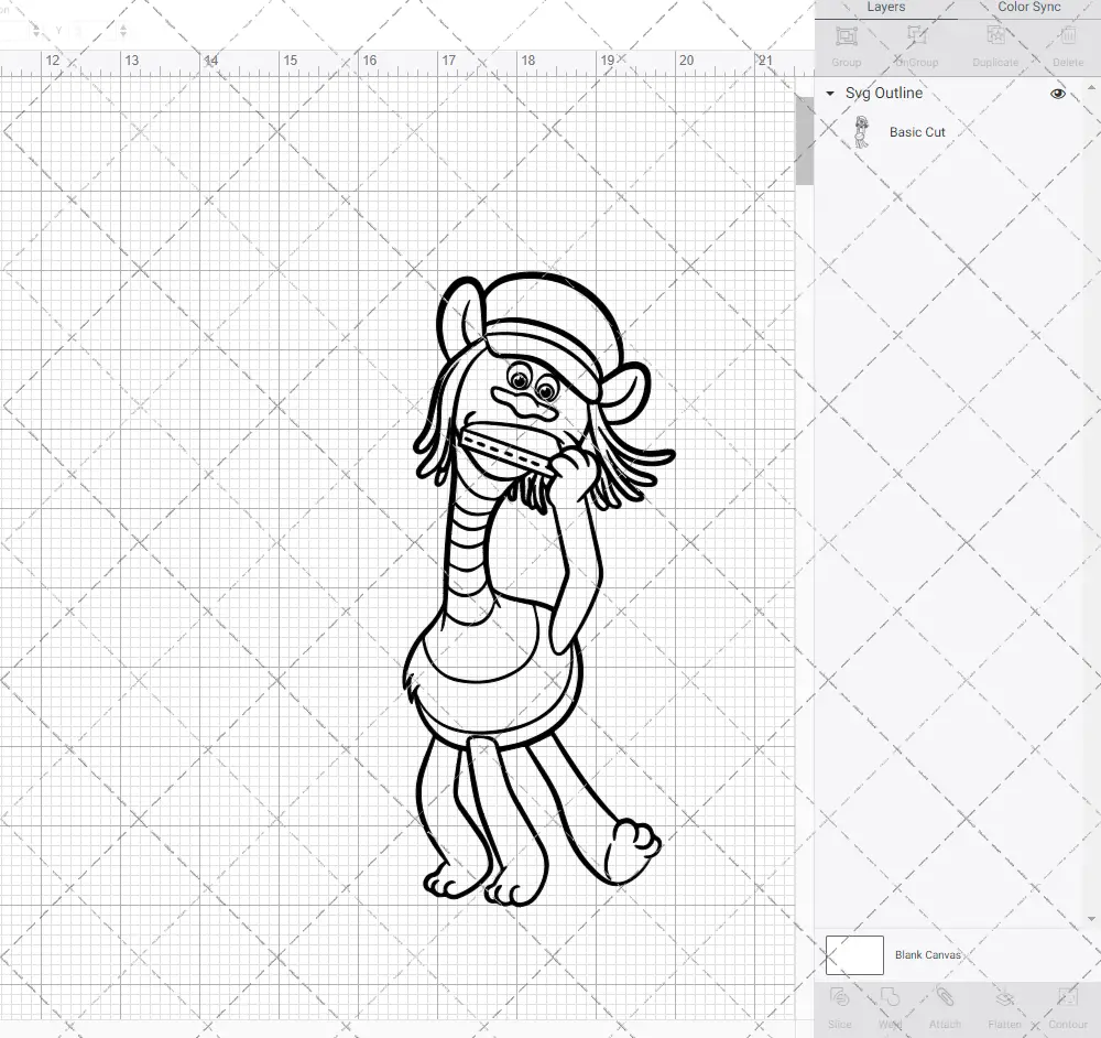 Cooper - Trolls 002, Svg, Dxf, Eps, Png SvgShopArt