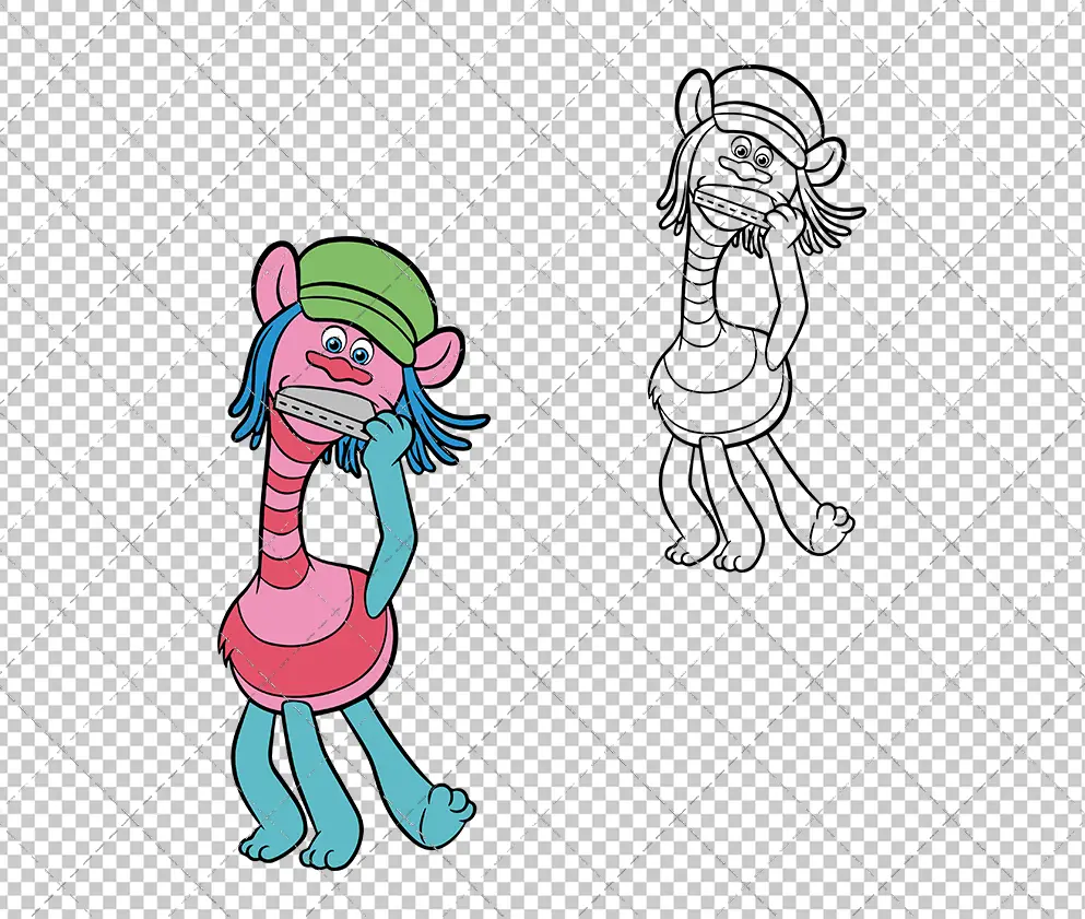 Cooper - Trolls 002, Svg, Dxf, Eps, Png SvgShopArt