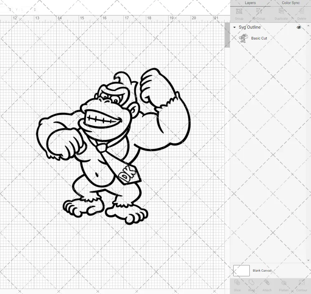 Donkey Kong - Super Mario Bros, Svg, Dxf, Eps, Png SvgShopArt