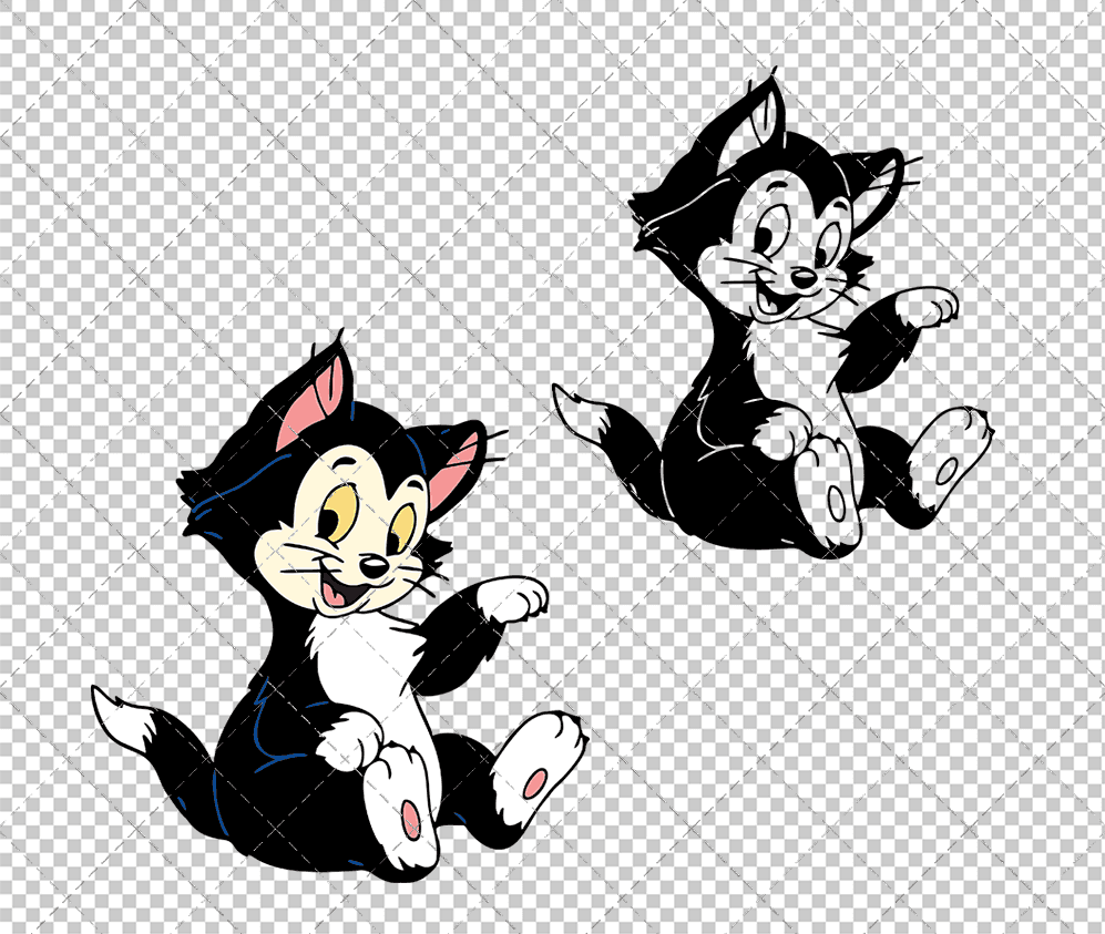 Figaro - Pinocchio, Svg, Dxf, Eps, Png SvgShopArt