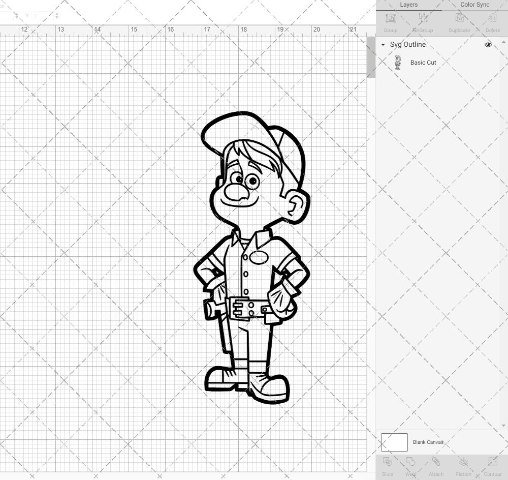 Fix-it Felix - Wreck-It Ralph, Svg, Dxf, Eps, Png SvgShopArt