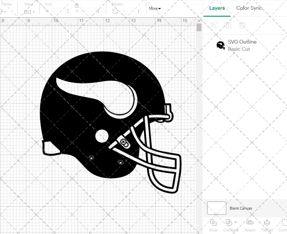 Minnesota Vikings Helmet 1980, Svg, Dxf, Eps, Png - SvgShopArt