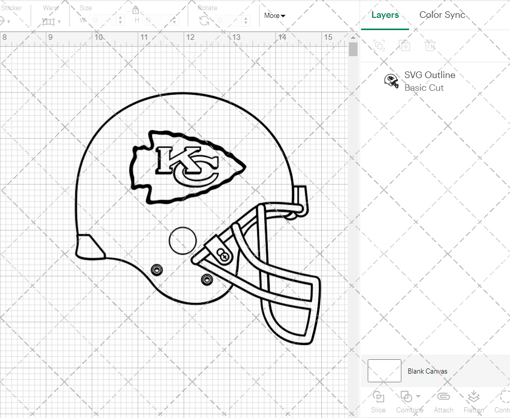 Kansas City Chiefs Helmet 1972 003, Svg, Dxf, Eps, Png - SvgShopArt