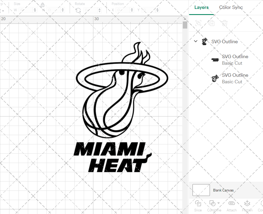 Miami Heat Concept 2008 006, Svg, Dxf, Eps, Png - SvgShopArt