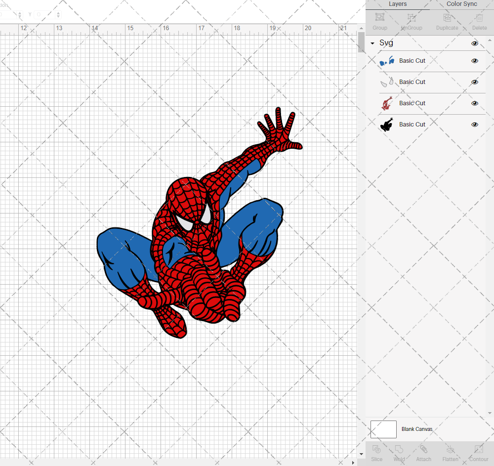 Spider-Man 004, Svg, Dxf, Eps, Png - SvgShopArt