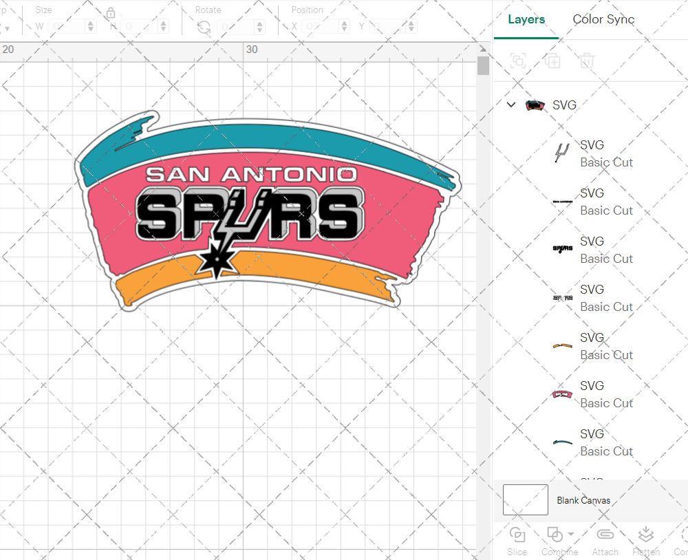 San Antonio Spurs 2000, Svg, Dxf, Eps, Png - SvgShopArt
