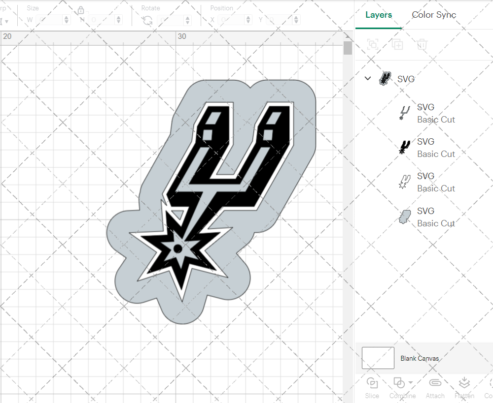 San Antonio Spurs Concept 2017 002, Svg, Dxf, Eps, Png - SvgShopArt