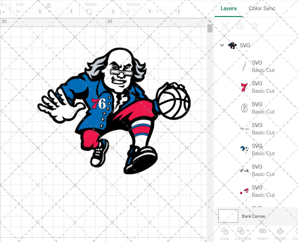 Philadelphia 76ers Alternate 2015 004, Svg, Dxf, Eps, Png - SvgShopArt