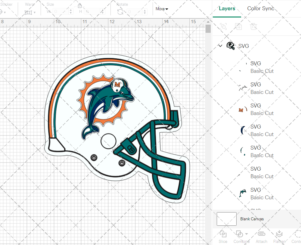 Miami Dolphins Helmet 1997 002, Svg, Dxf, Eps, Png - SvgShopArt