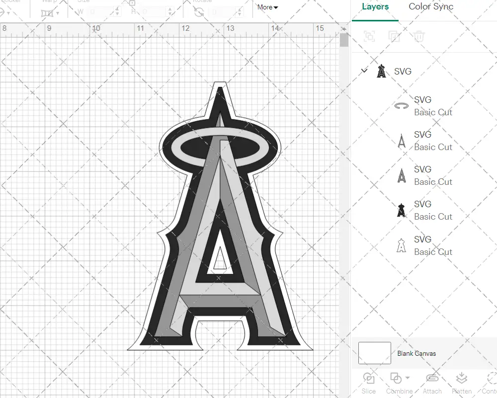 Los Angeles Angels Concept 2017 004, Svg, Dxf, Eps, Png - SvgShopArt