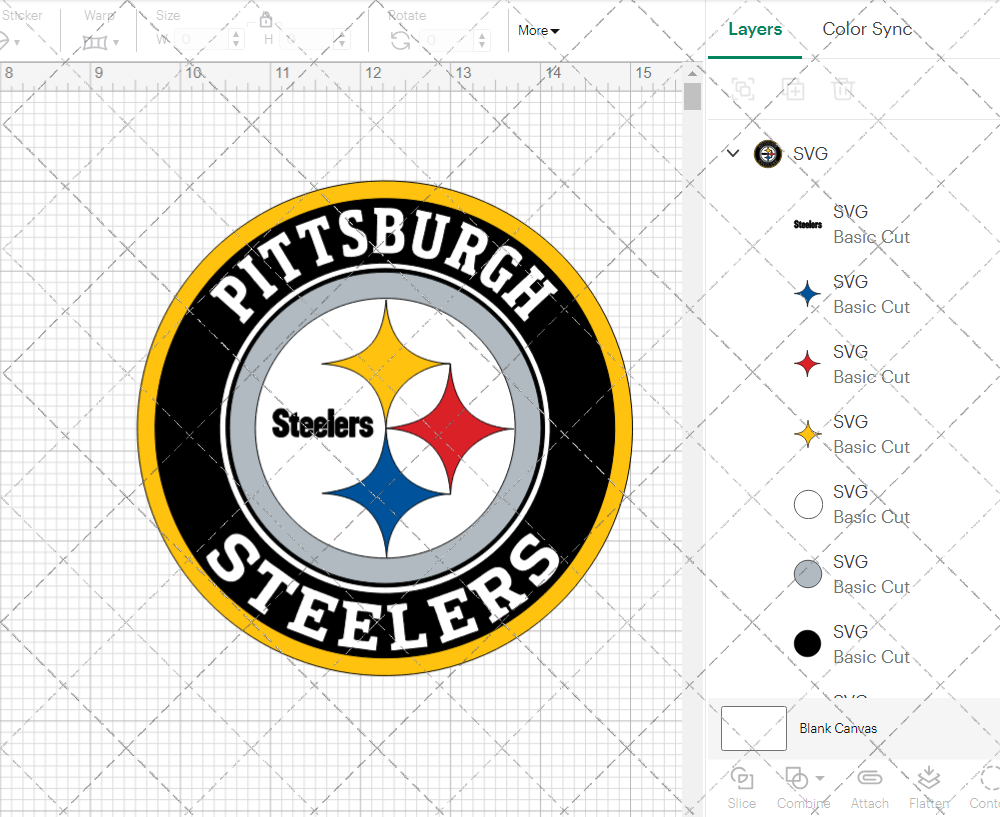 Pittsburgh Steelers Circle 1988, Svg, Dxf, Eps, Png - SvgShopArt