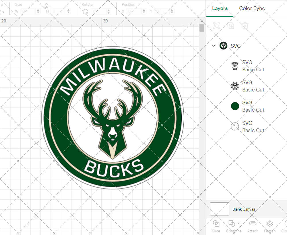 Milwaukee Bucks Circle 2015 002, Svg, Dxf, Eps, Png - SvgShopArt