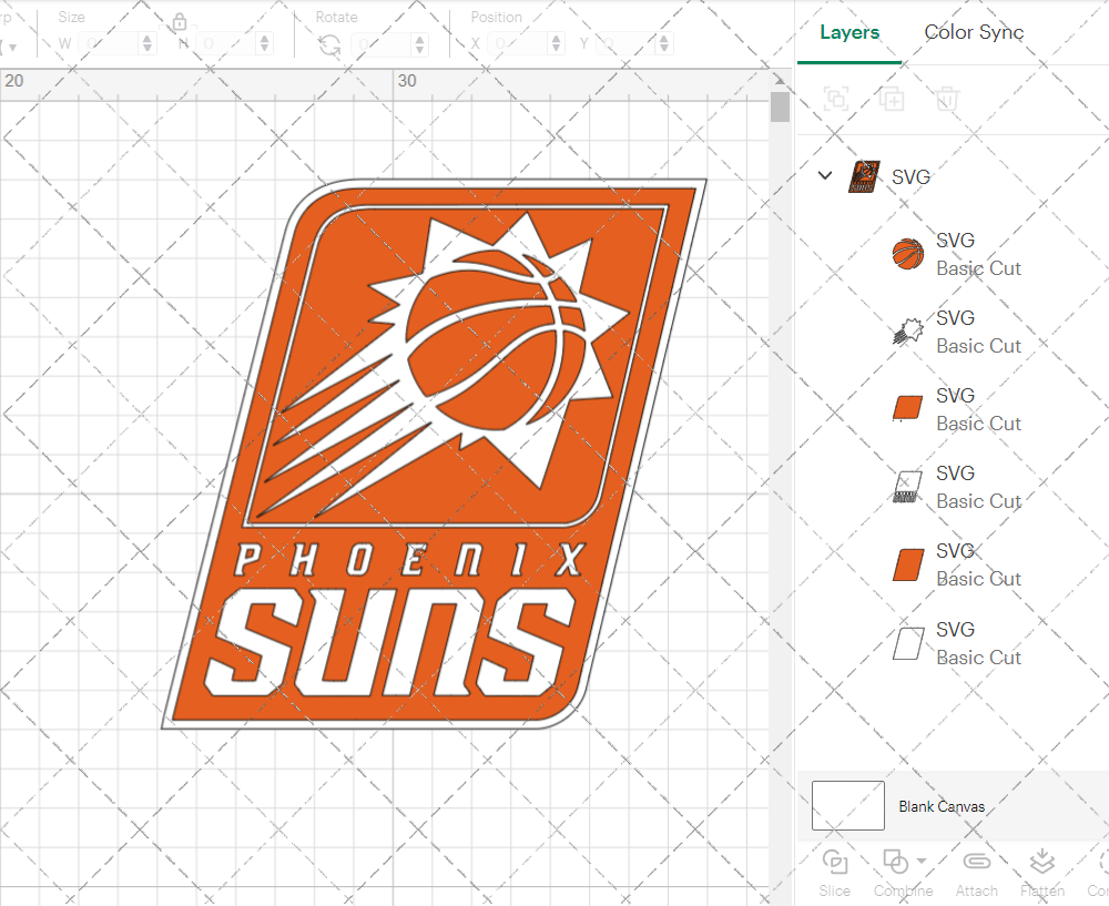Phoenix Suns Concept 2013 007, Svg, Dxf, Eps, Png - SvgShopArt
