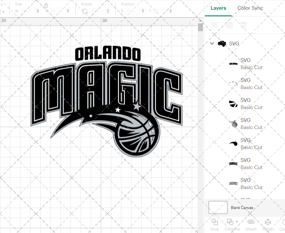 Orlando Magic Concept 2010 004, Svg, Dxf, Eps, Png - SvgShopArt