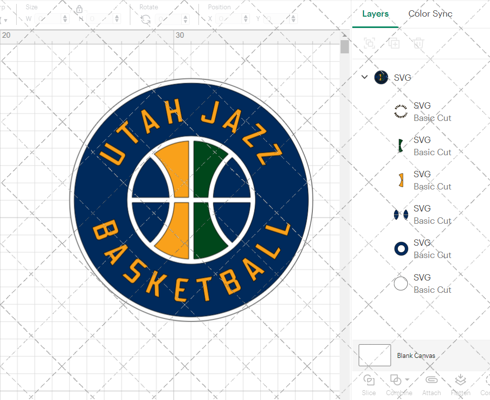 Utah Jazz Alternate 2016 002, Svg, Dxf, Eps, Png - SvgShopArt