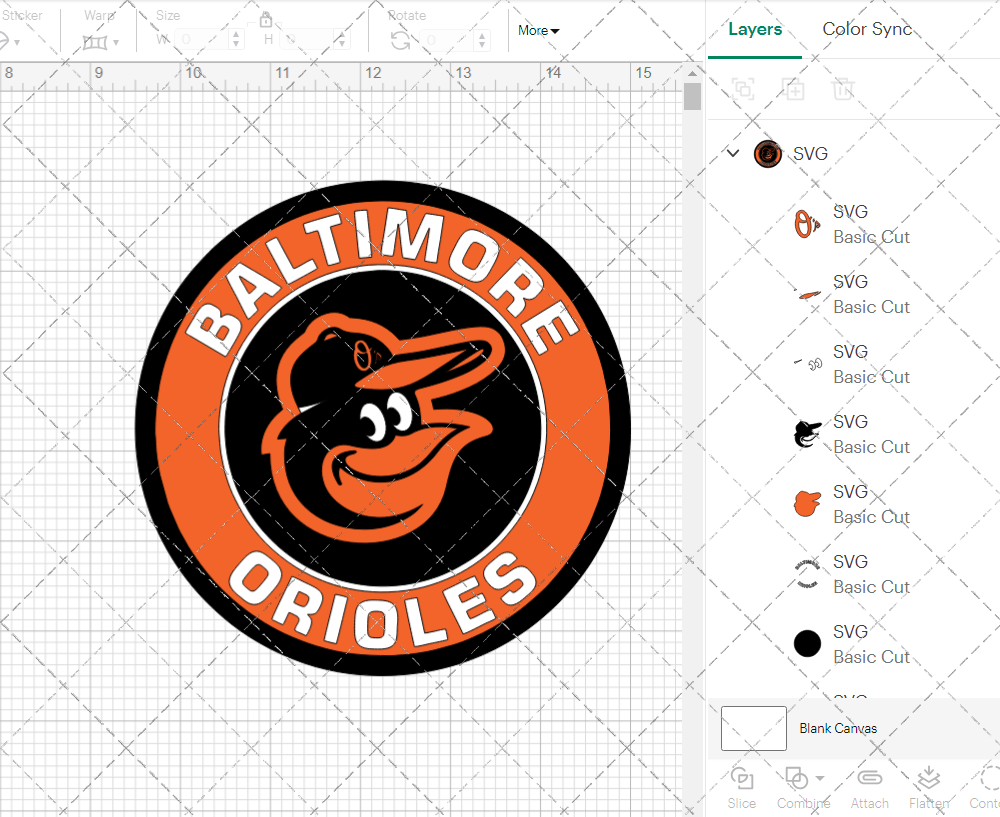 Baltimore Orioles Circle 2012, Svg, Dxf, Eps, Png - SvgShopArt