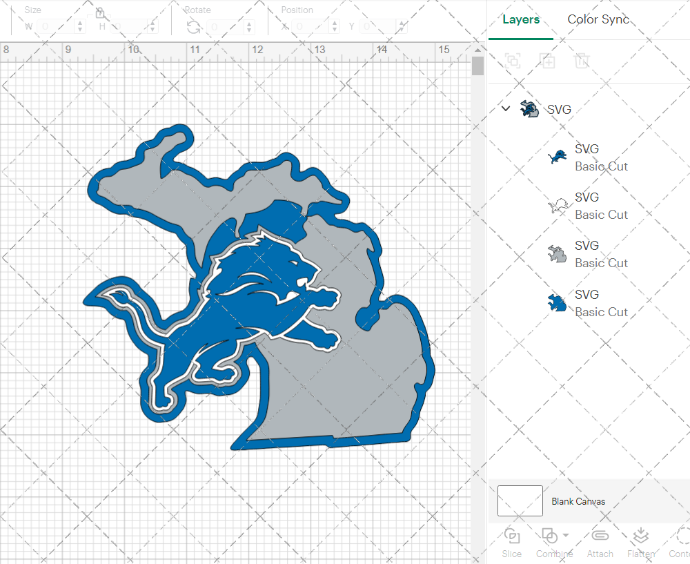 Detroit Lions Concept 2017 005, Svg, Dxf, Eps, Png - SvgShopArt
