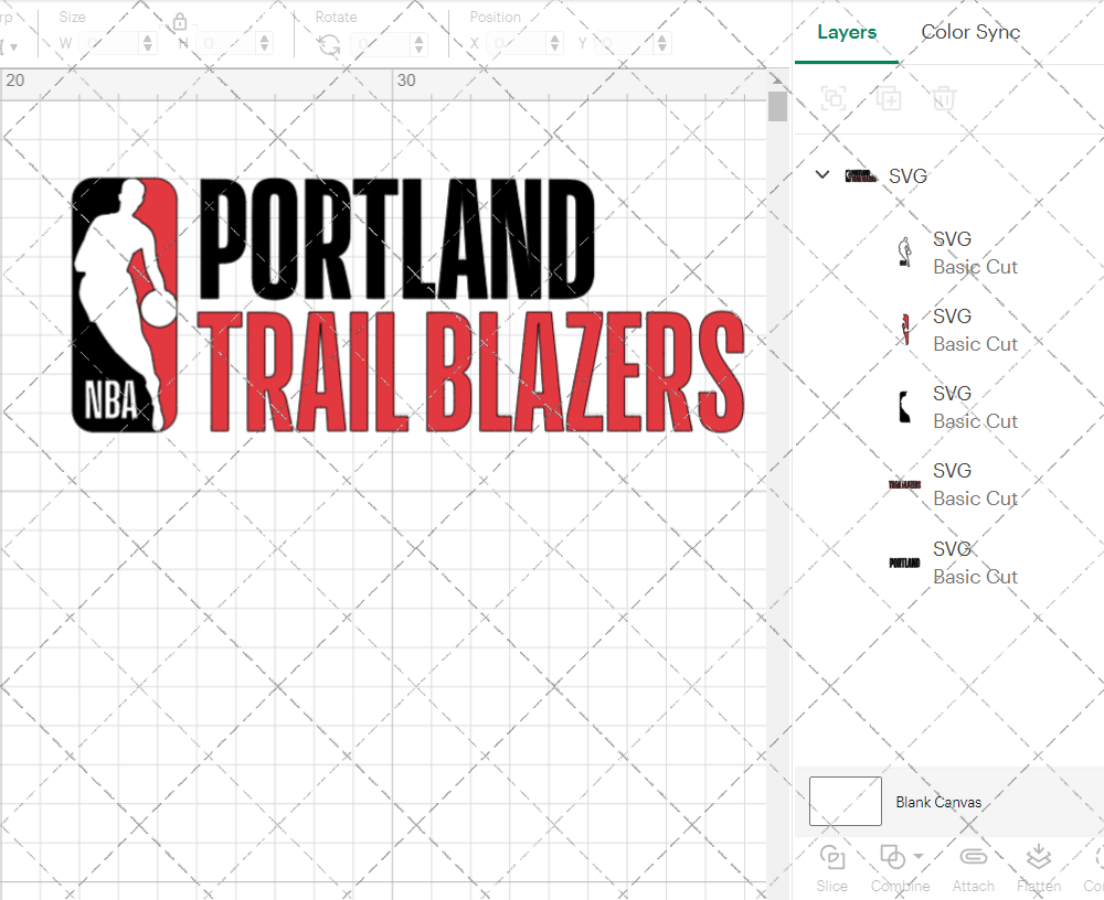 Portland Trail Blazers Misc 2017, Svg, Dxf, Eps, Png - SvgShopArt