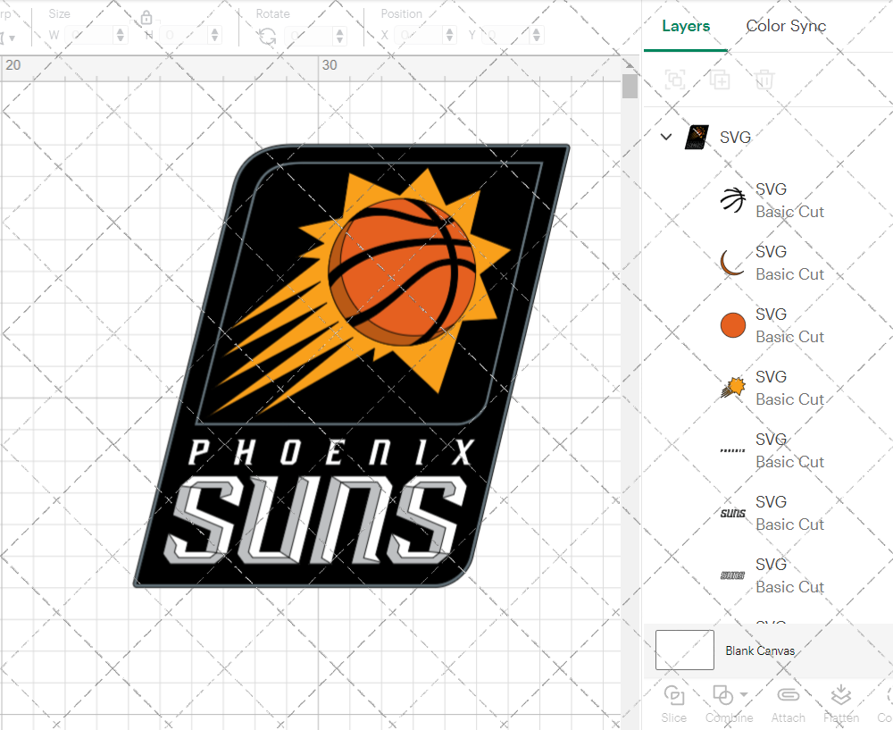 Phoenix Suns 2013, Svg, Dxf, Eps, Png - SvgShopArt