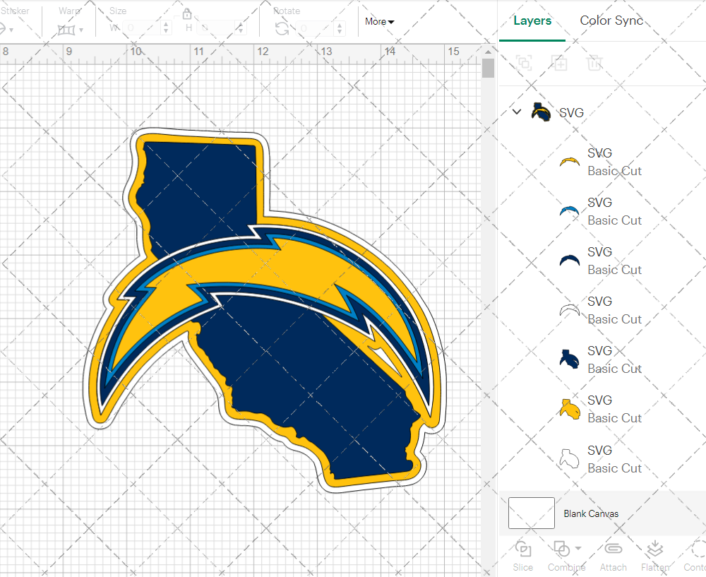 Los Angeles Chargers Concept 2017 003, Svg, Dxf, Eps, Png - SvgShopArt