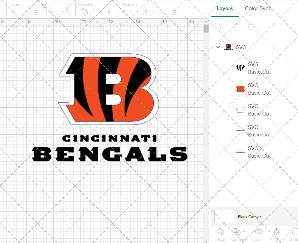 Cincinnati Bengals Alternate 2004, Svg, Dxf, Eps, Png - SvgShopArt