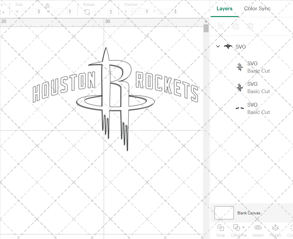 Houston Rockets Jersey 2003 004, Svg, Dxf, Eps, Png - SvgShopArt