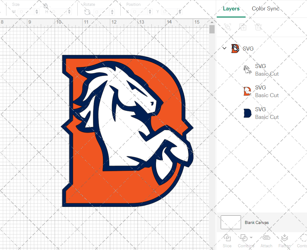 Denver Broncos Concept 1997 006, Svg, Dxf, Eps, Png - SvgShopArt