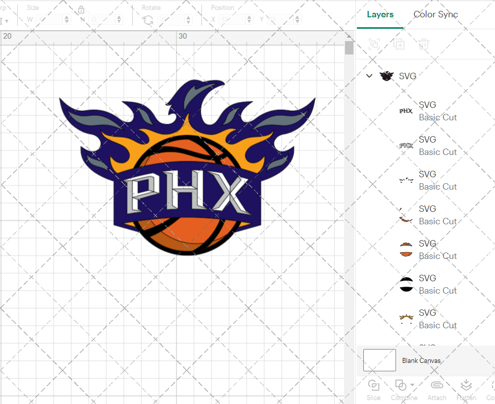 Phoenix Suns Alternate 2013, Svg, Dxf, Eps, Png - SvgShopArt