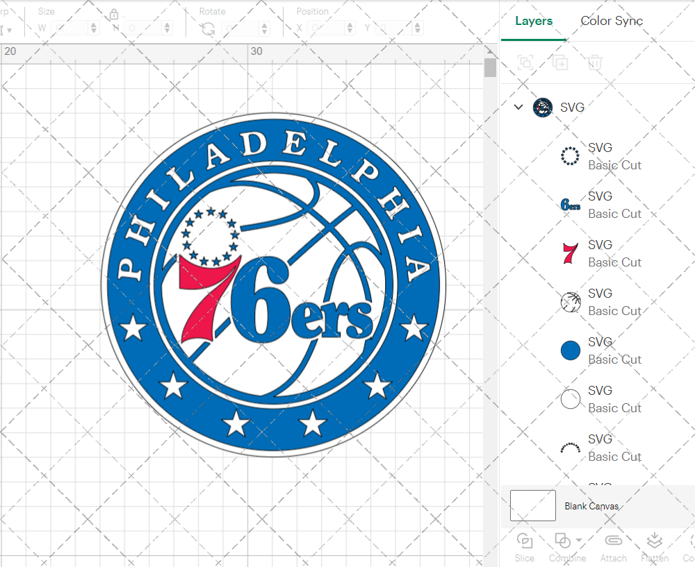 Philadelphia 76ers 2015, Svg, Dxf, Eps, Png - SvgShopArt