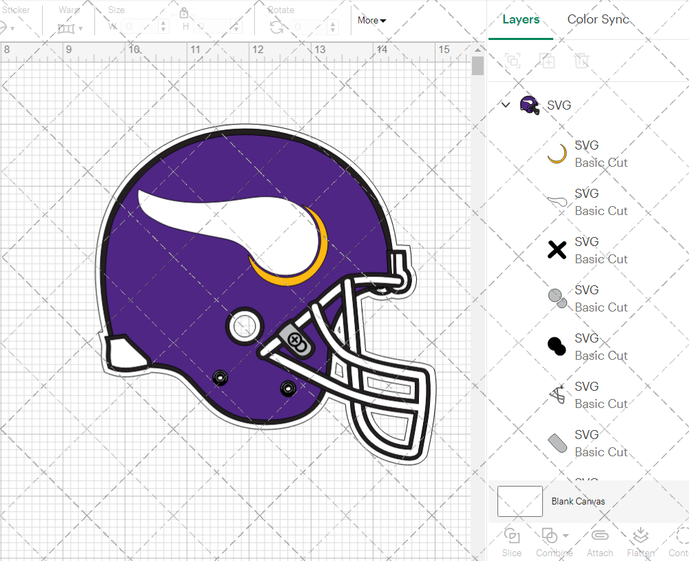 Minnesota Vikings Helmet 1980, Svg, Dxf, Eps, Png - SvgShopArt